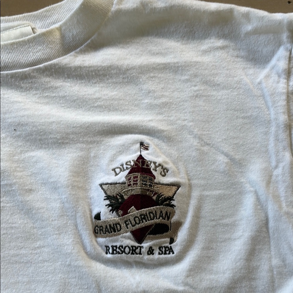 Disney Grand Floridian Resort White Tee